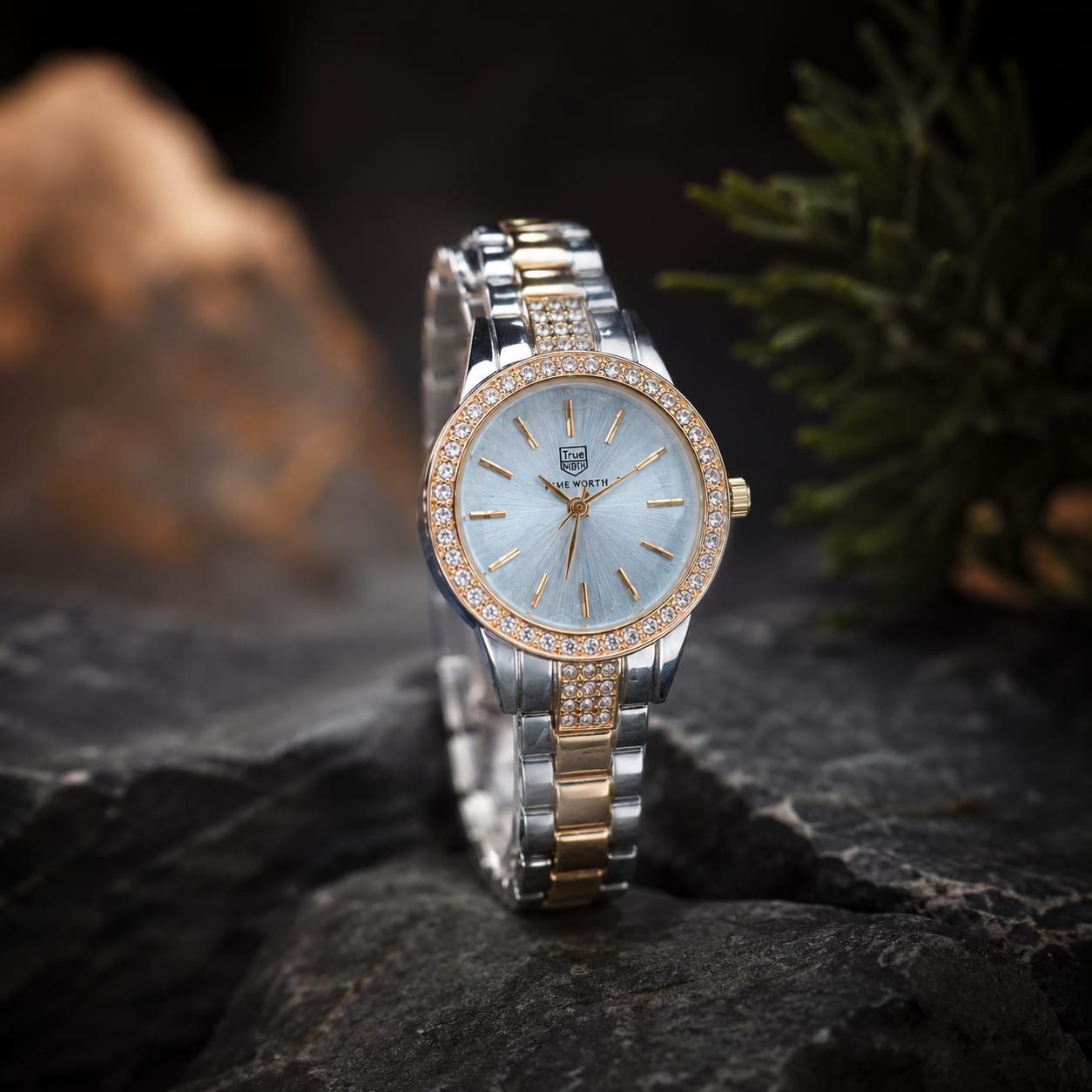 TRUE WORTH Women’s Luxury Elegance Watch